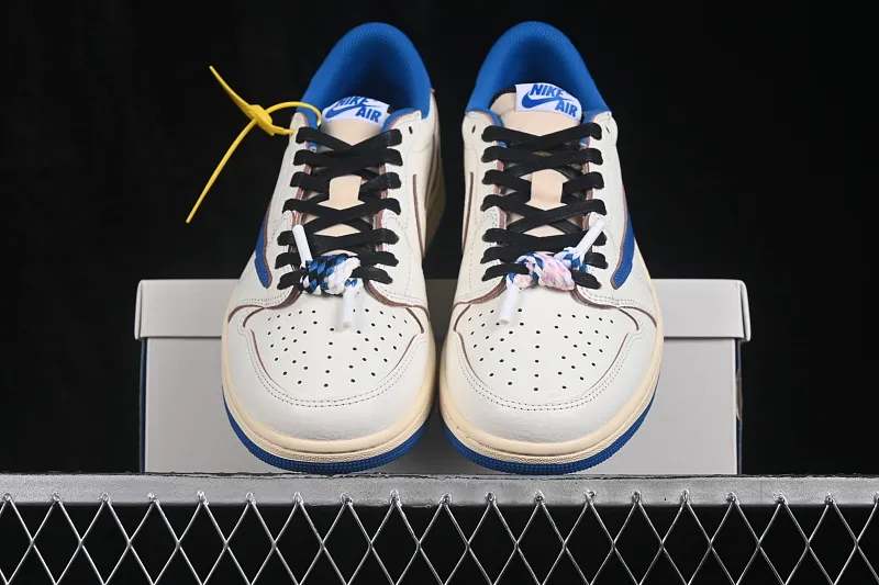 All categories Air Jordan Jordan series basketball shoes Air Jordan 1 Low GX foreign trade version Travis Scott x Air Jordan 1 Low OG AJ1 Joe 1 undercut low top full head layer DM7866-104